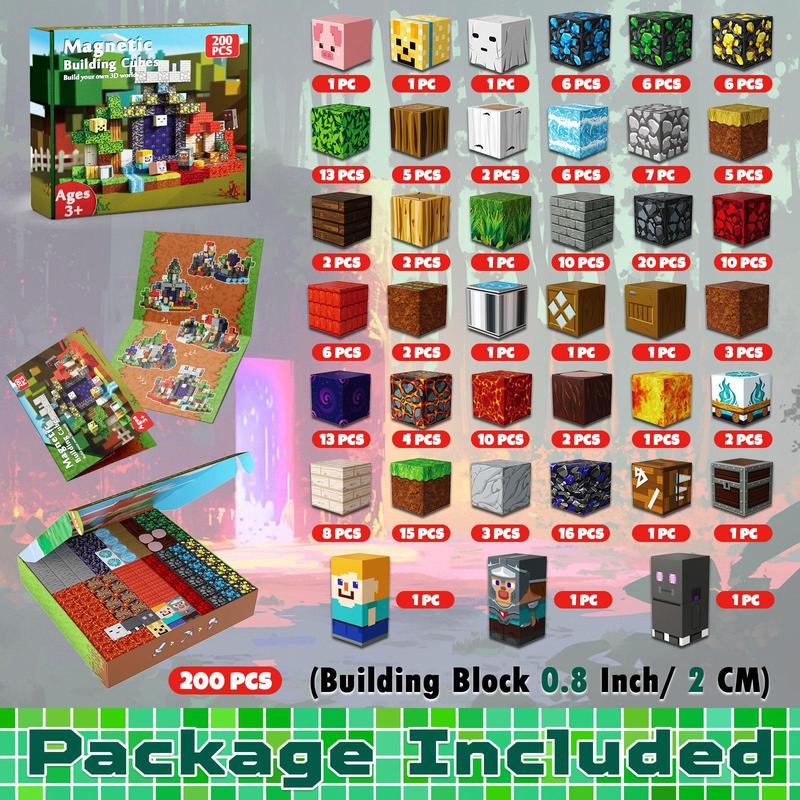 Magnetic Building Blocks Set