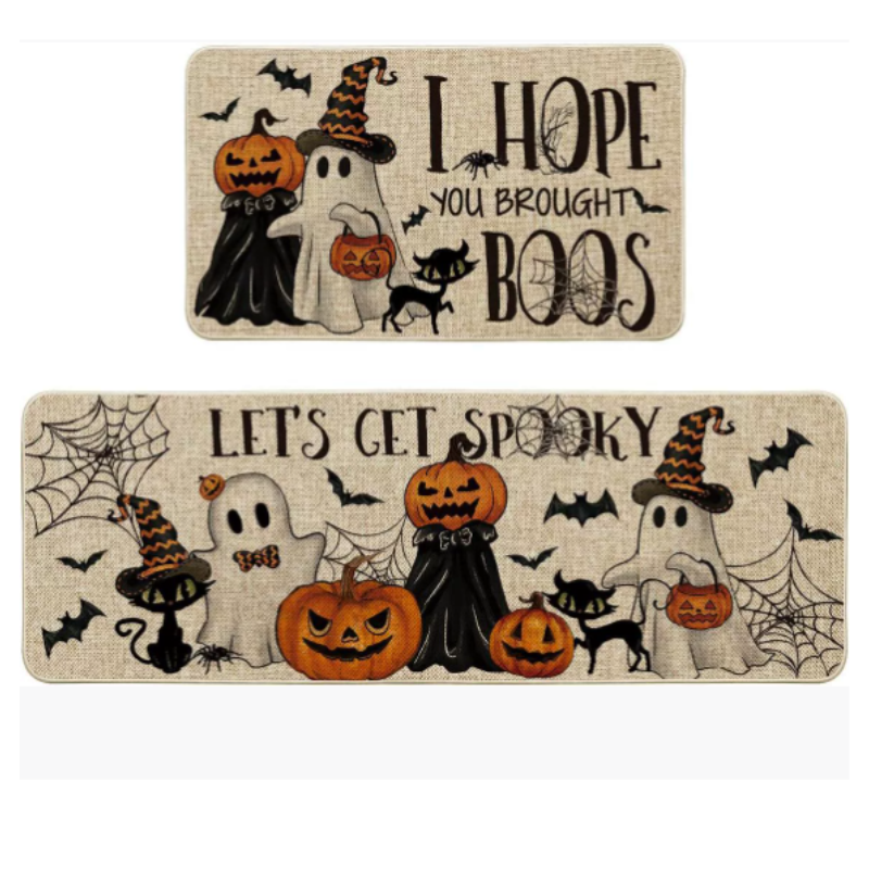 Halloween Kitchen Mat Set