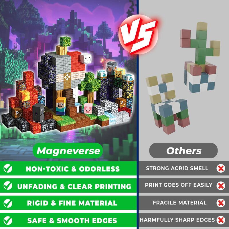 Magnetic Building Blocks Set