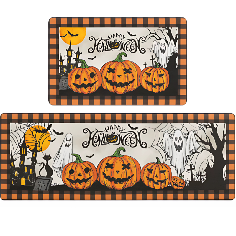 Halloween Kitchen Mat Set