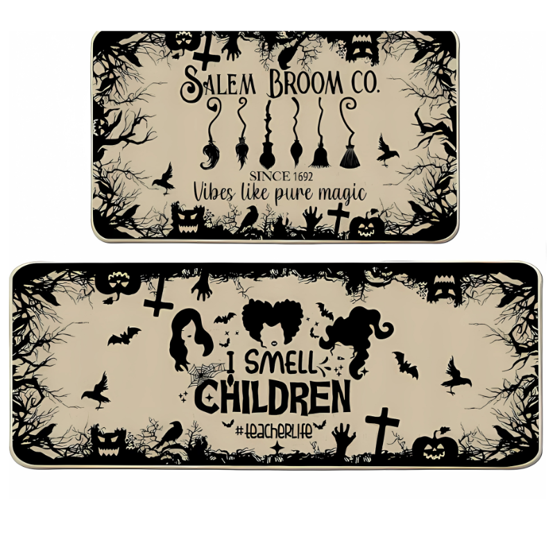 Halloween Kitchen Mat Set