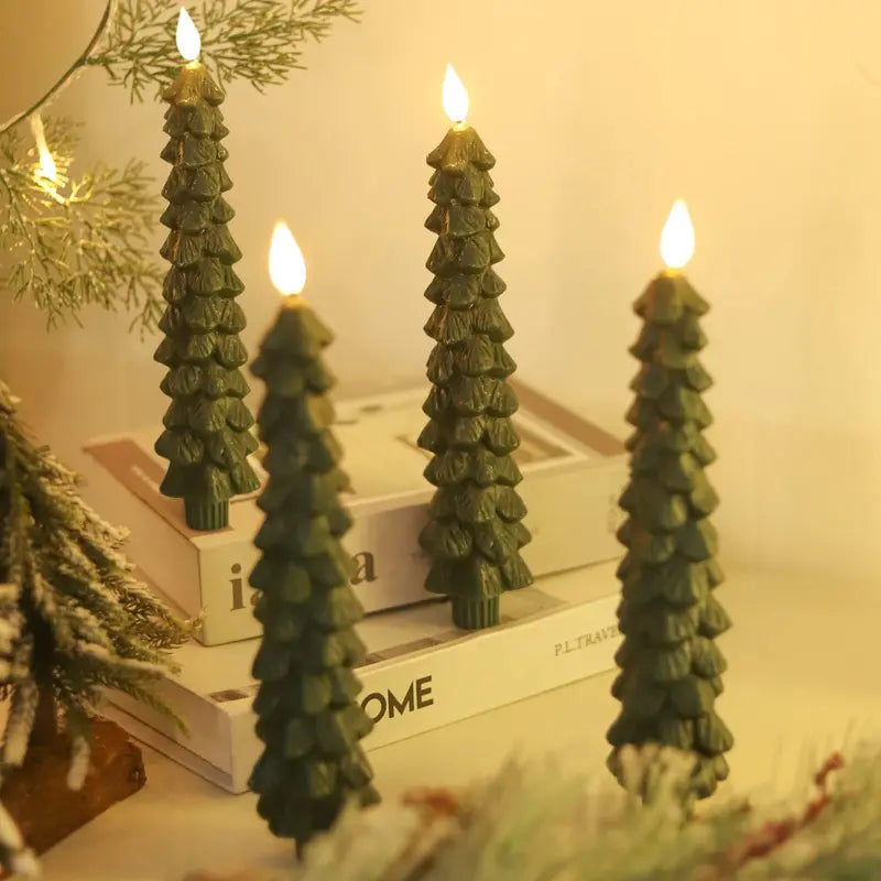 Christmas Tree Flameless Candles