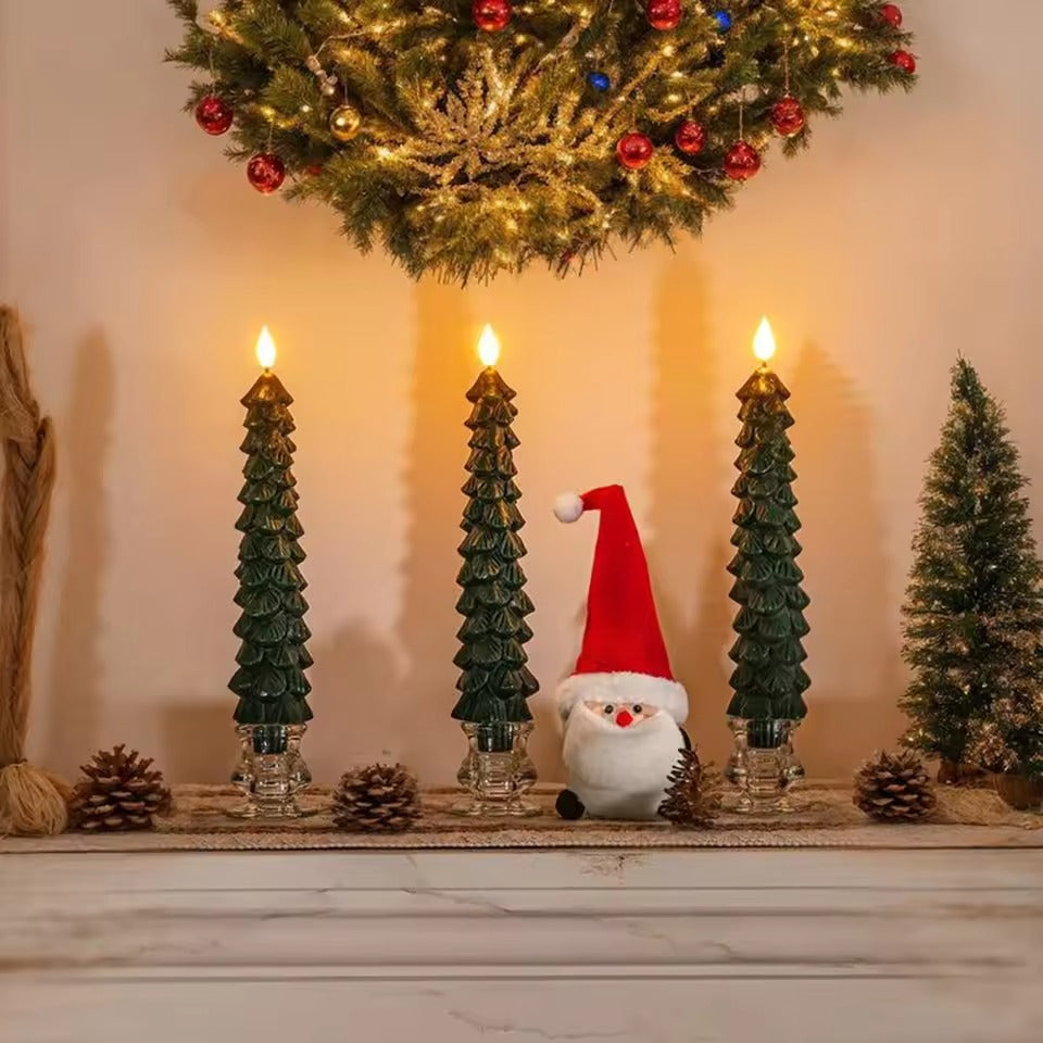 Christmas Tree Flameless Candles