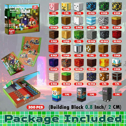 Magnetic Building Blocks Set