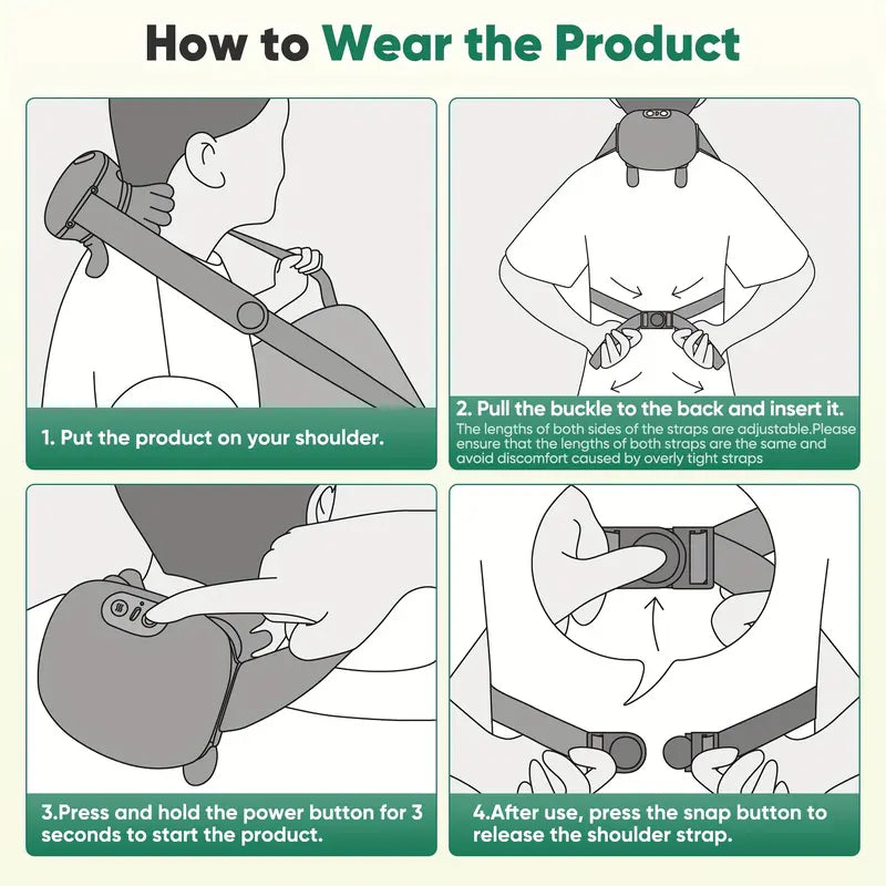 Human Simulated Neck Massager
