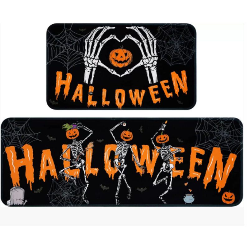 Halloween Kitchen Mat Set