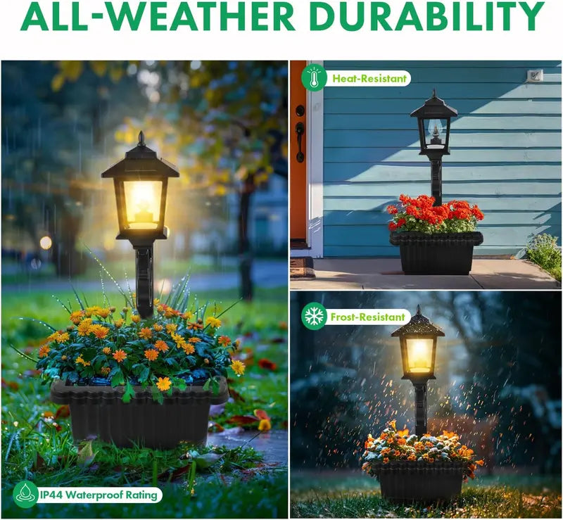 Solar Flower Pot Lamp