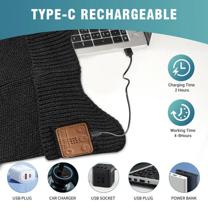 Luminous Bluetooth Beanie
