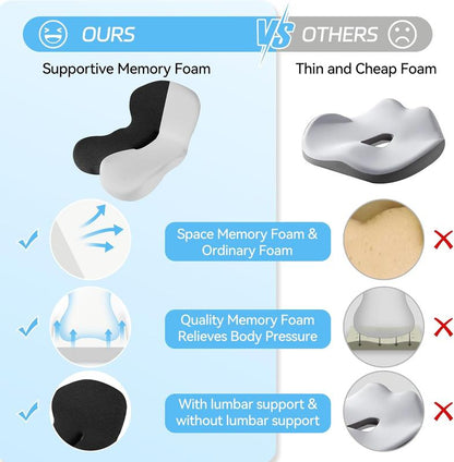 Back Support Seat Cushion