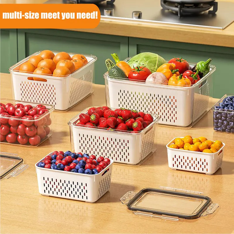 5-Pack Fresh Produce Storage