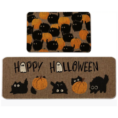 Halloween Kitchen Mat Set