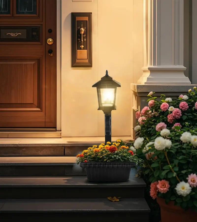 Solar Flower Pot Lamp