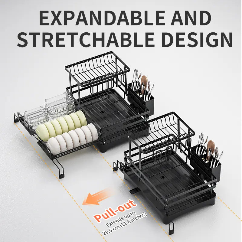 Foldable Over Sink Dish Rack