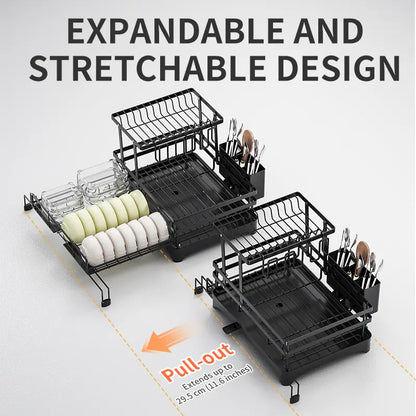 Foldable Over Sink Dish Rack