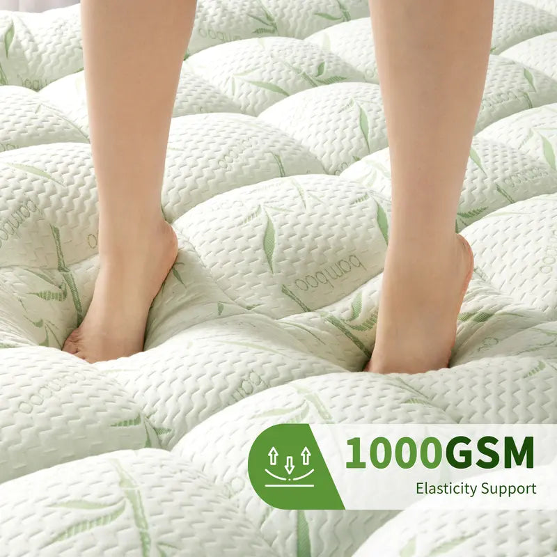 Back Support Soft Mattress Topper