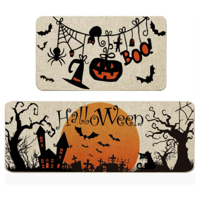 Halloween Kitchen Mat Set