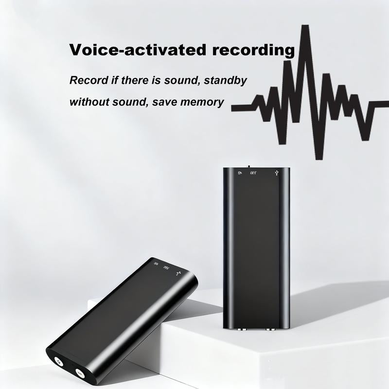 Ultra-Thin Voice-Activated Recorder