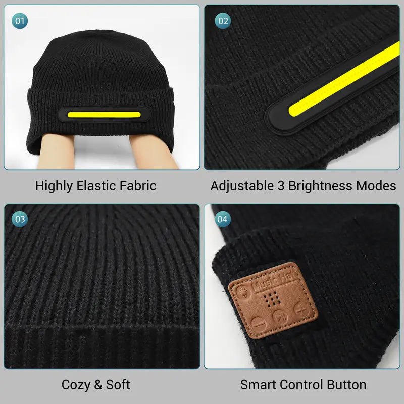 Luminous Bluetooth Beanie