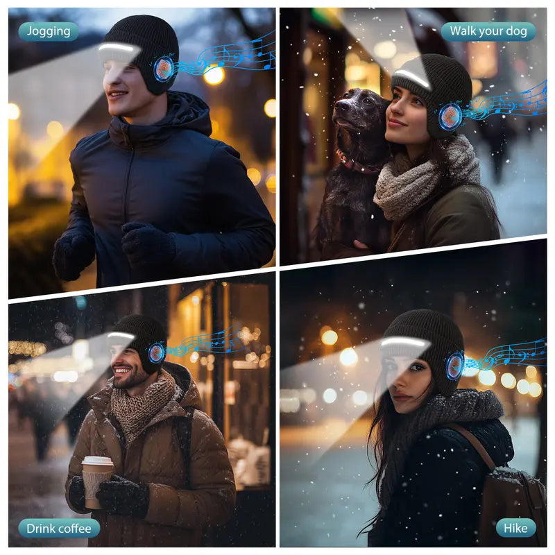 Luminous Bluetooth Beanie