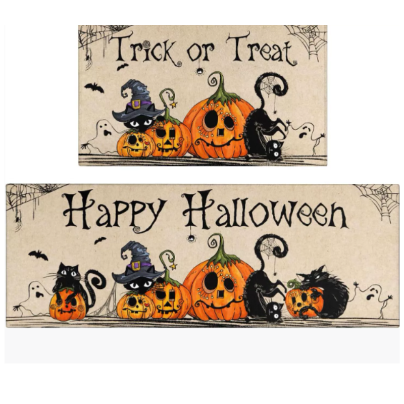 Halloween Kitchen Mat Set