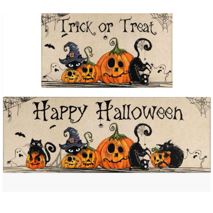 Halloween Kitchen Mat Set