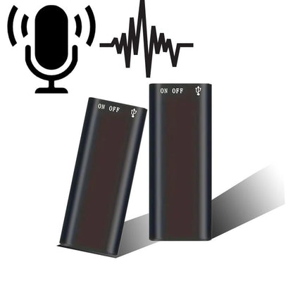 Ultra-Thin Voice-Activated Recorder