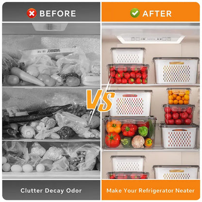 5-Pack Fresh Produce Storage