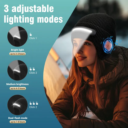 Luminous Bluetooth Beanie