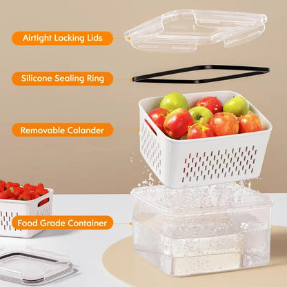 5-Pack Fresh Produce Storage