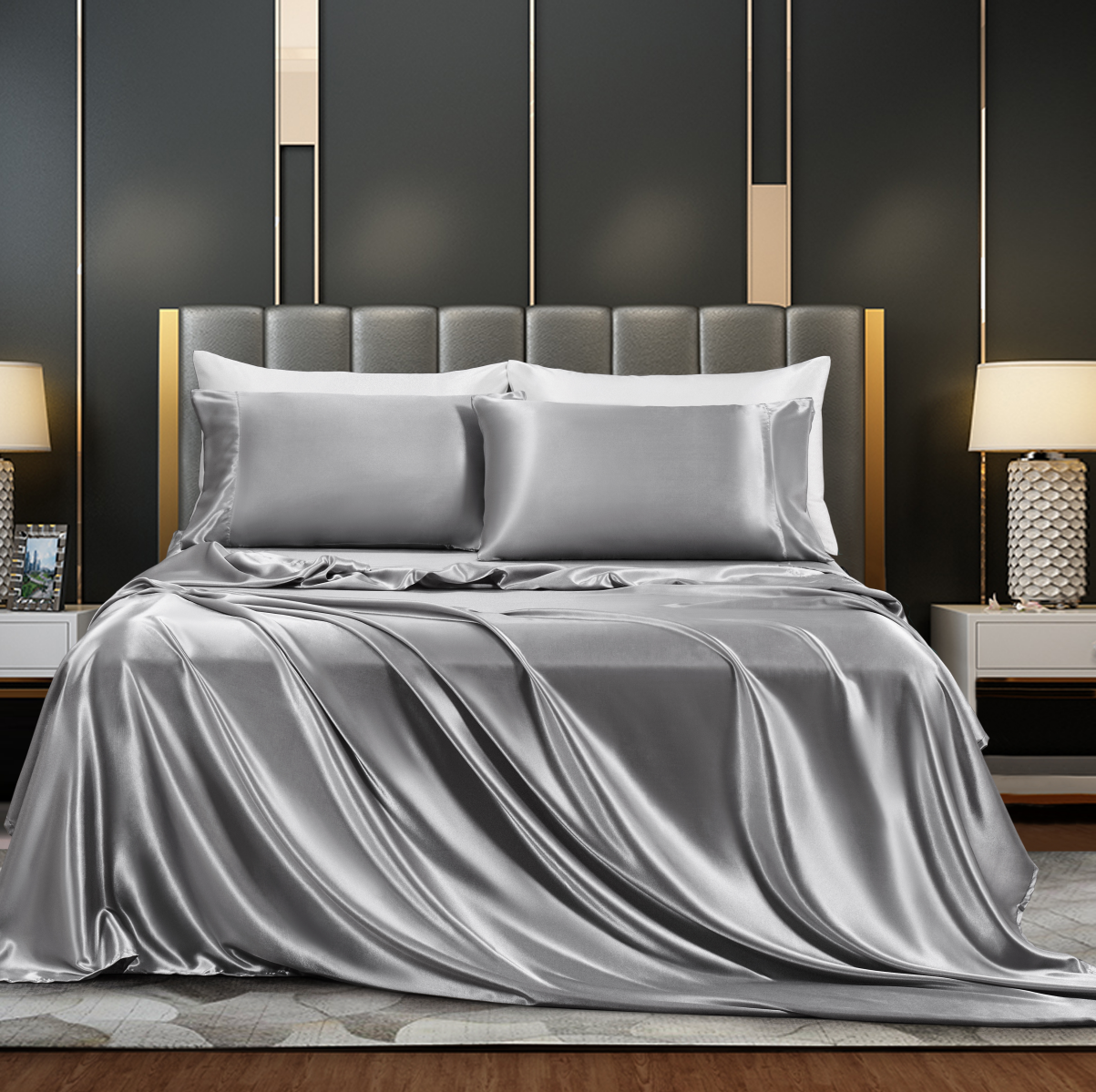 Satin Sheets Set
