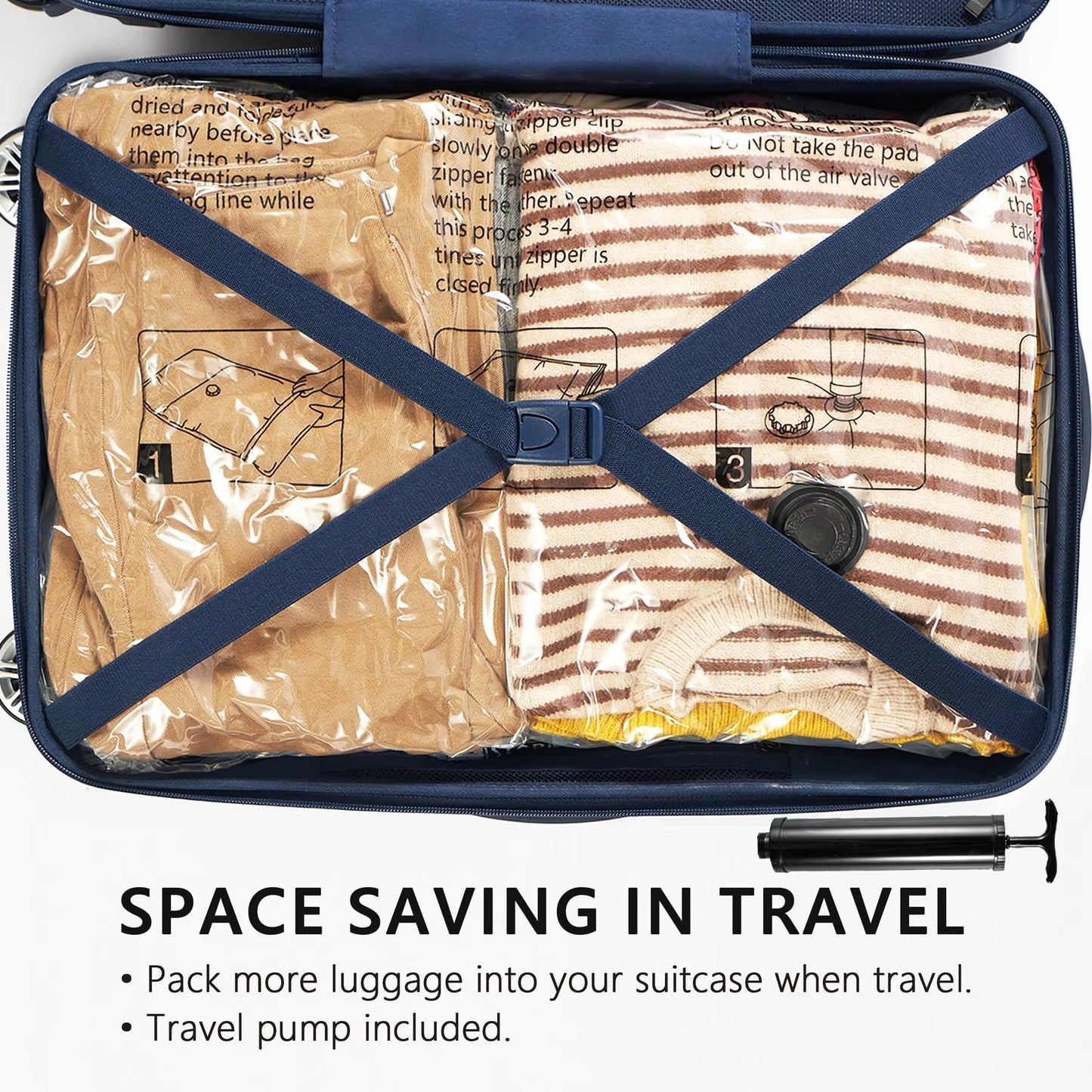 Travel Vacuum Compresson Bags