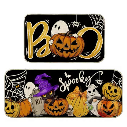 Halloween Kitchen Mat Set