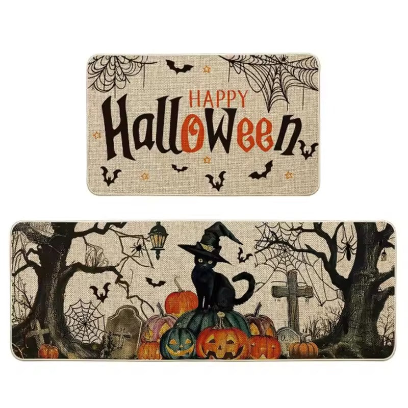 Halloween Kitchen Mat Set