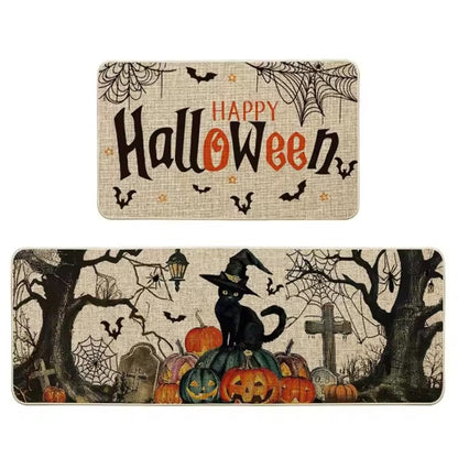 Halloween Kitchen Mat Set