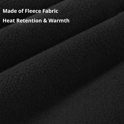 Fleece Lined Face Hoodie