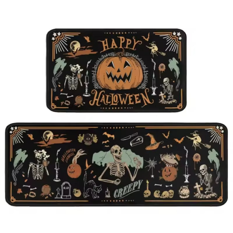 Halloween Kitchen Mat Set