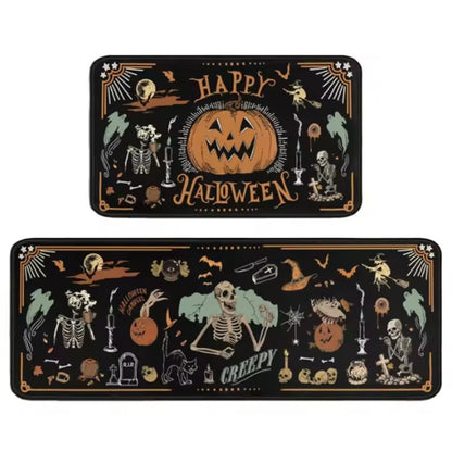 Halloween Kitchen Mat Set