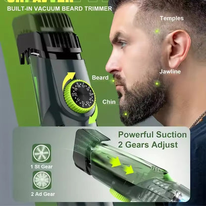 Vaccum Beard Shaver