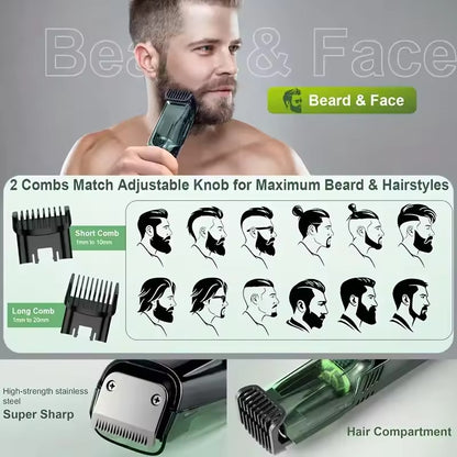 Vaccum Beard Shaver