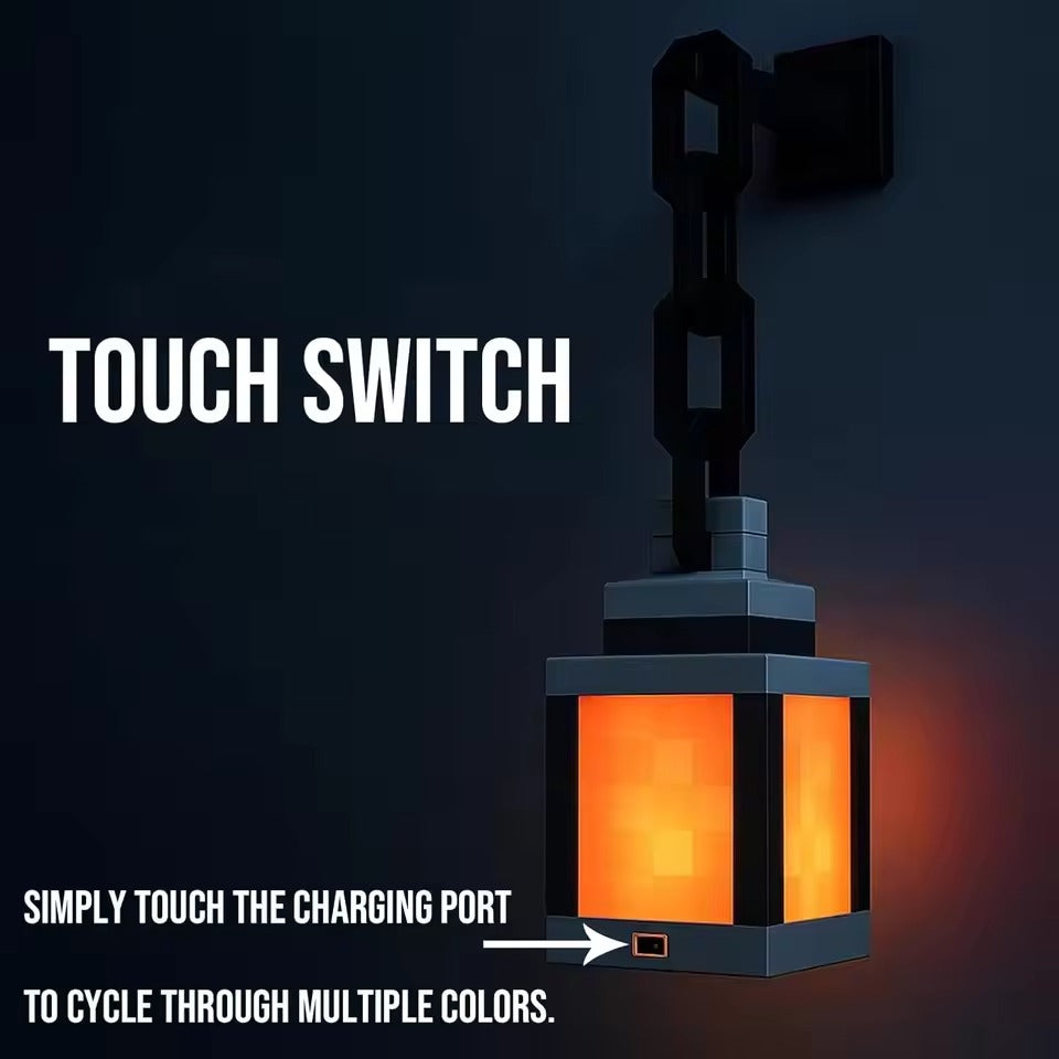 Pixel Lantern Night Lamp
