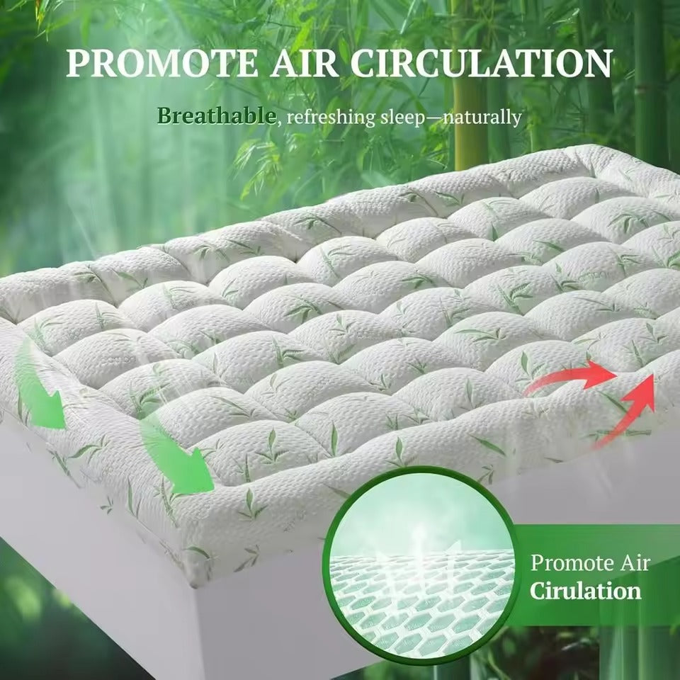Back Support Soft Mattress Topper