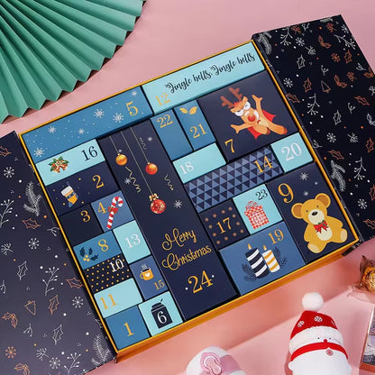 24 Days Advent Calendar Template Box
