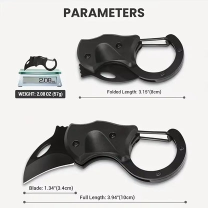 Rigid Folding Knife Keychain