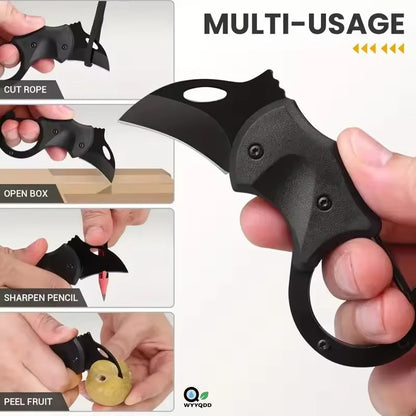 Rigid Folding Knife Keychain