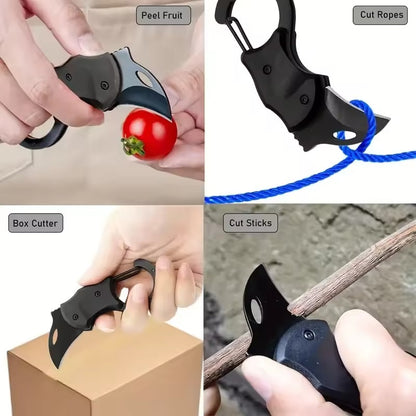 Rigid Folding Knife Keychain