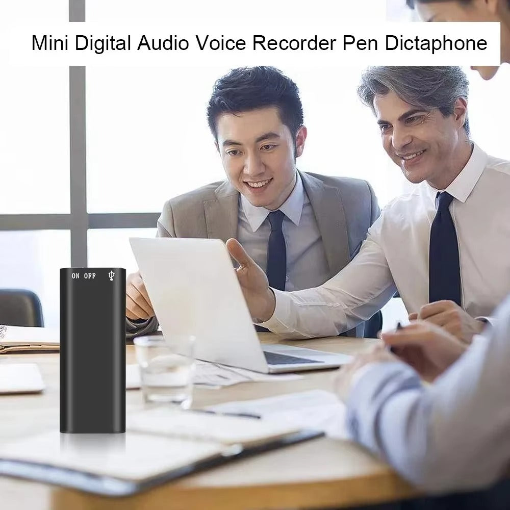 Ultra-Thin Voice-Activated Recorder